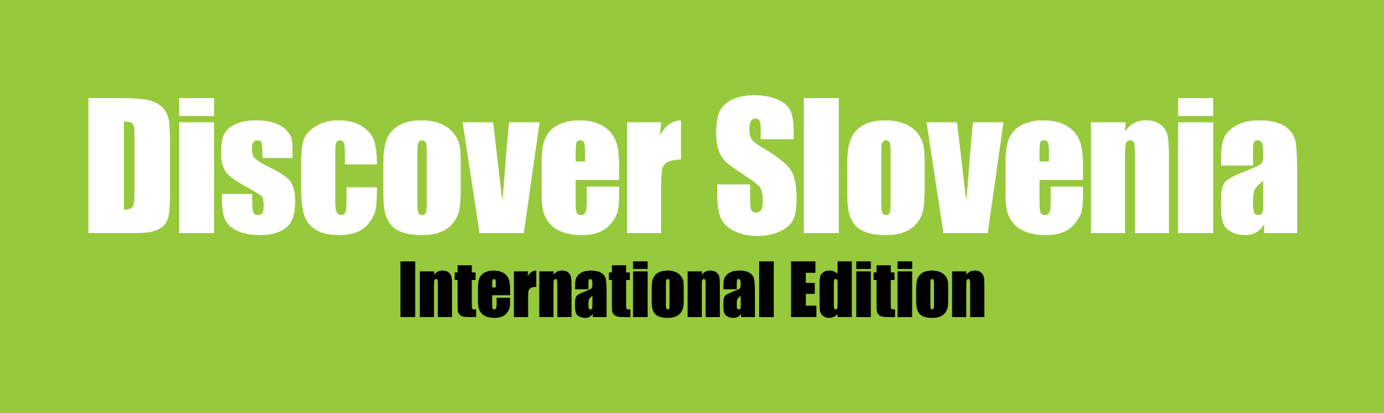 Letna številka revije Discover Slovenia